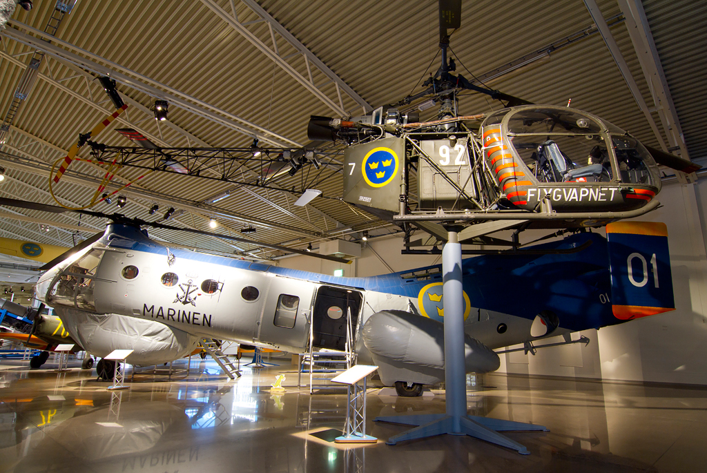 Piasecki H-21, Swedish Air Force Museum, Linkoping